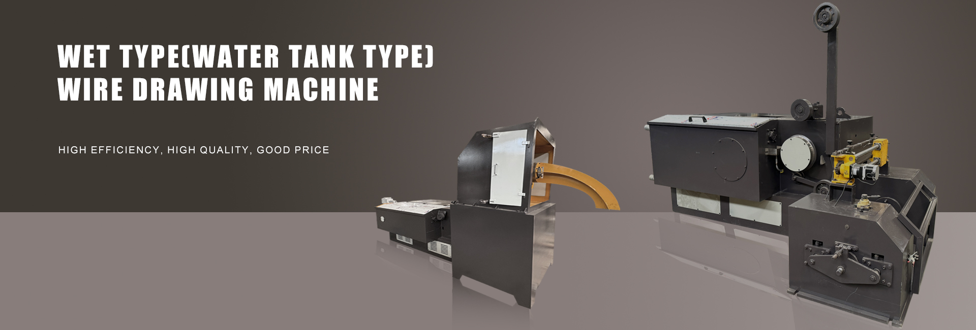 Wet Type(water Tank Type) Wire Drawing Machine