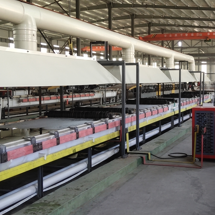 Galvanized cutting wire production line