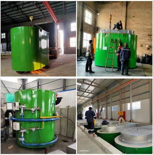 Well Type Annealing Furnace Vertical Pit Type Vacuum Annealing Furnace Steel Wire Heating Furnace Annealing Vacuum 18 Ton